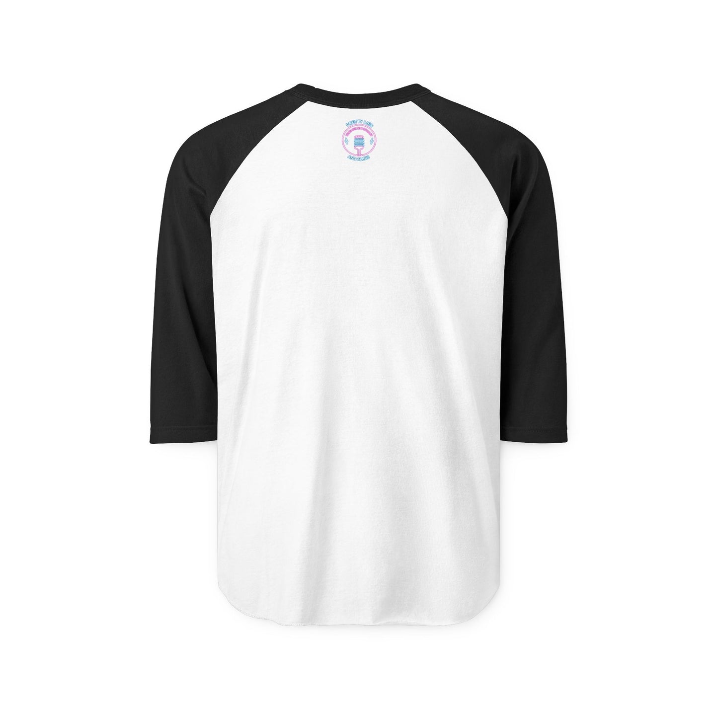 Las Vegas Neon Badge Raglan Shirt  "What Happens In Vegas" Crime Con 26' (Design 2)
