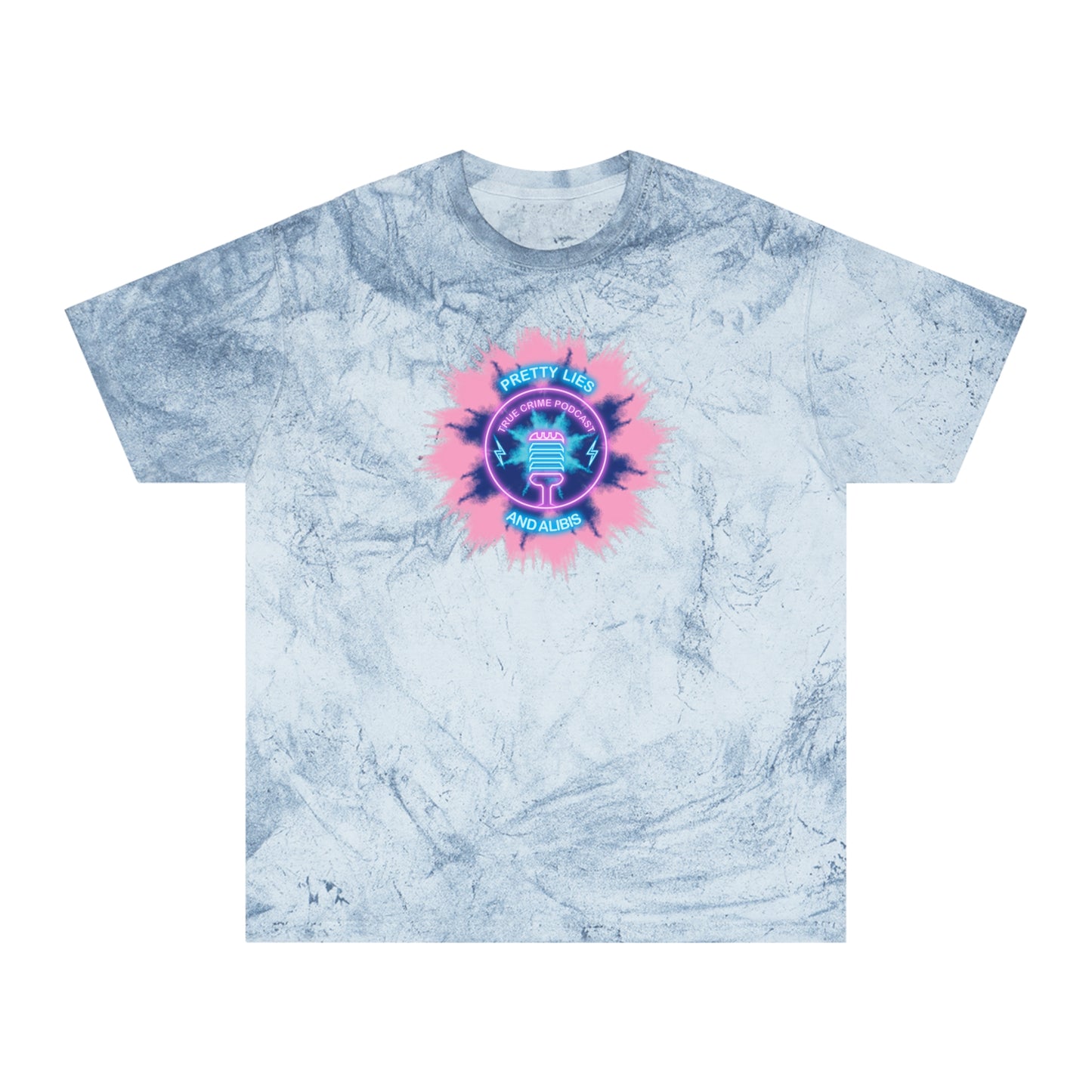 Faded Tie Dye Unisex Color Blast T-Shirt