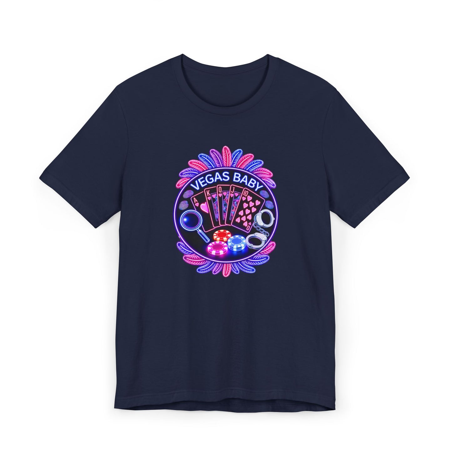 Vegas Baby T-Shirt — No Logo Crime Con 26'