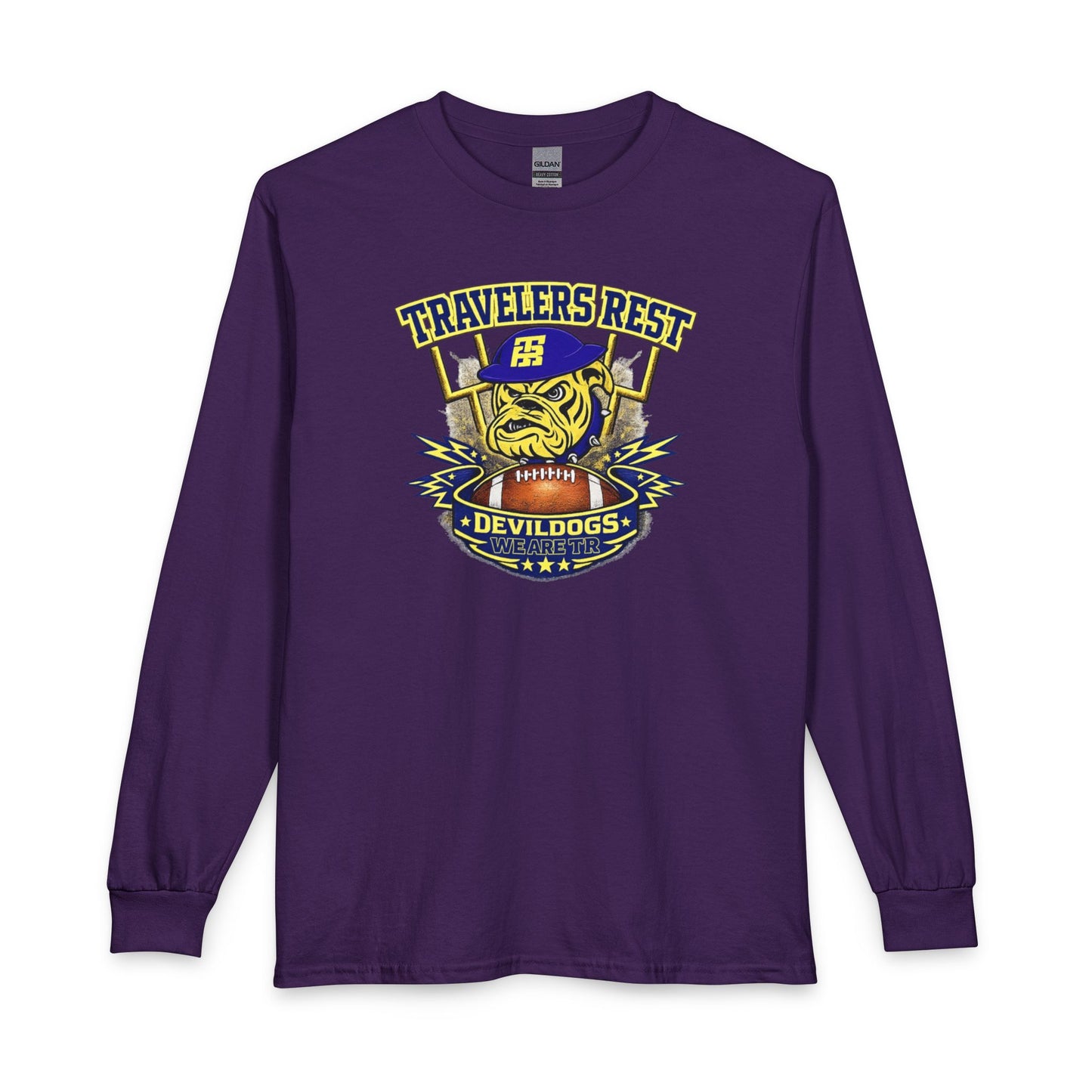 Travelers Rest Devildogs Football Long Sleeve Shirt TRHS