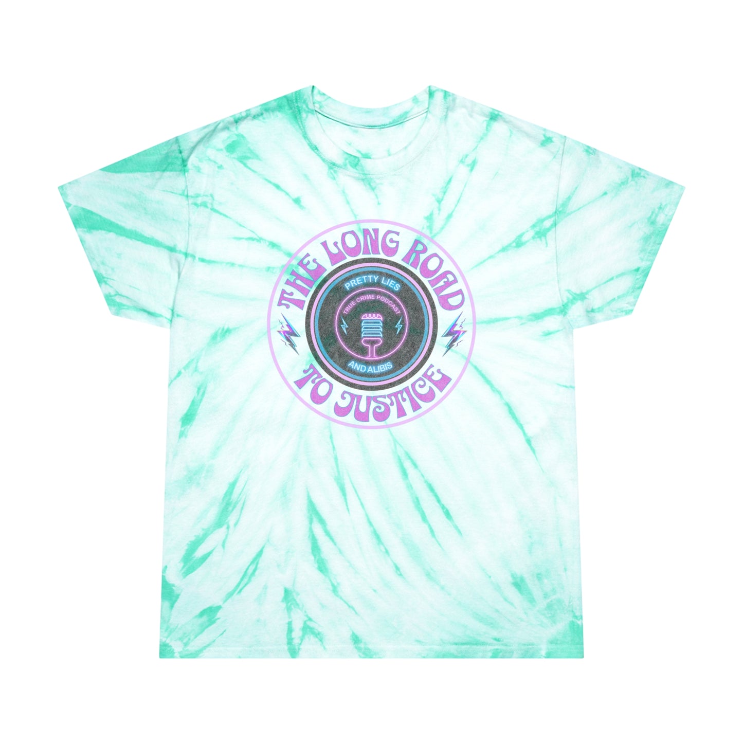 Long Road To Justice Tie-Dye Tee, Cyclone