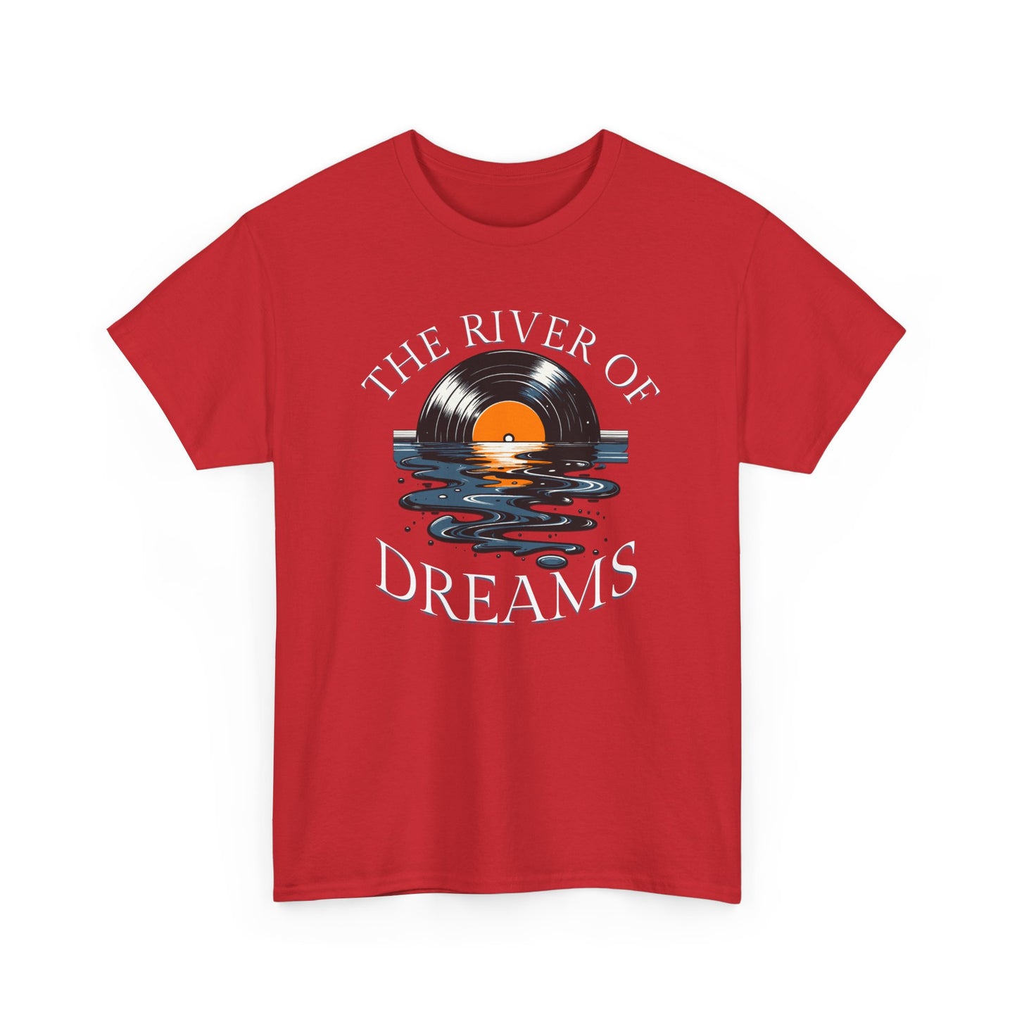 Unisex Heavy Cotton Lyrics Tee River of Dreams- New 2025