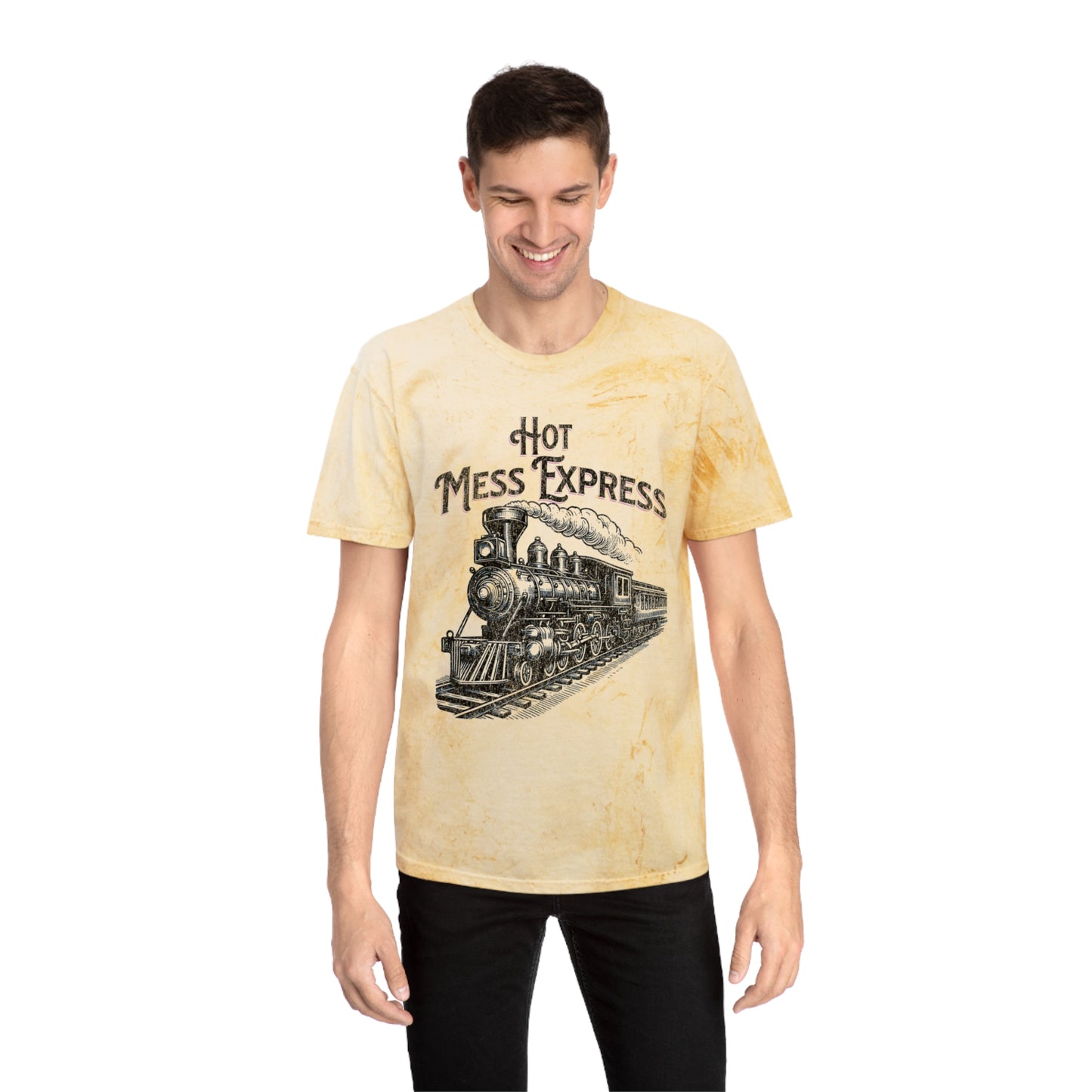 Hot Mess Express Unisex Color Blast T-Shirt