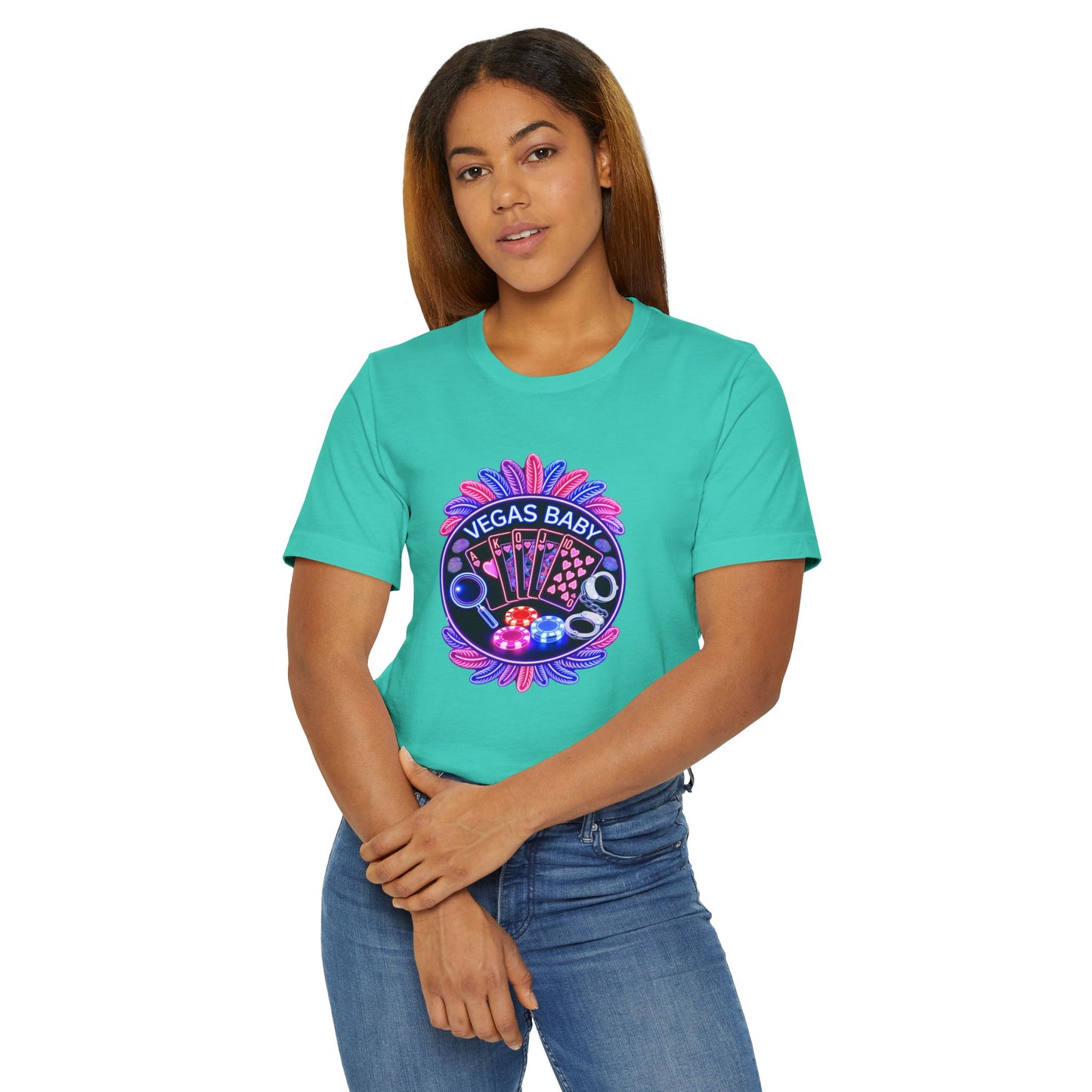 Vegas Baby T-Shirt — No Logo Crime Con 26'