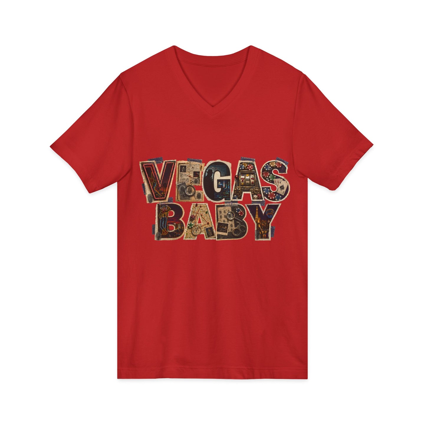 Ransom Vegas Baby V-Neck Tee — Crime Con 26' (No Logo)