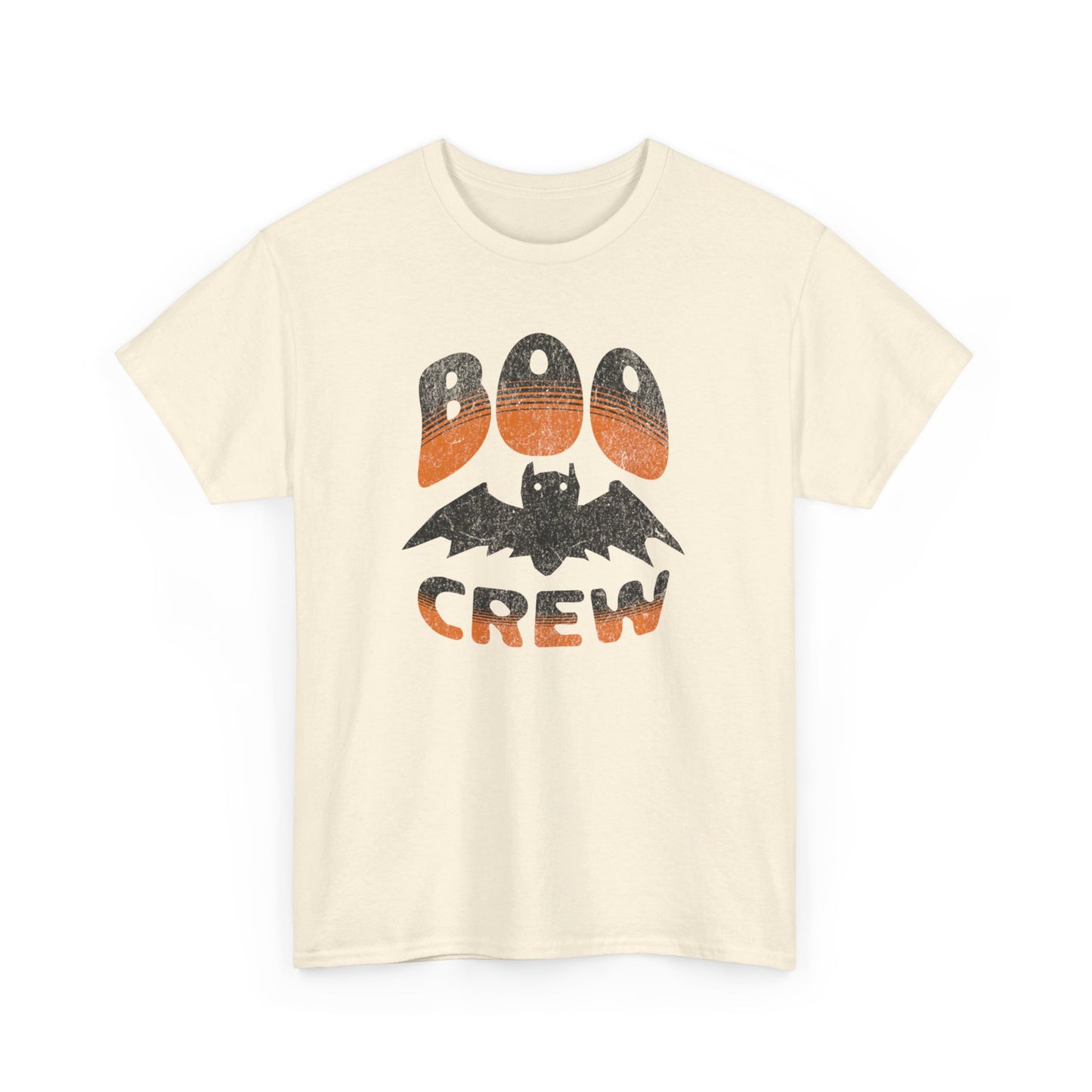 Halloween 2024 Boo Crew Unisex Heavy Cotton Tee