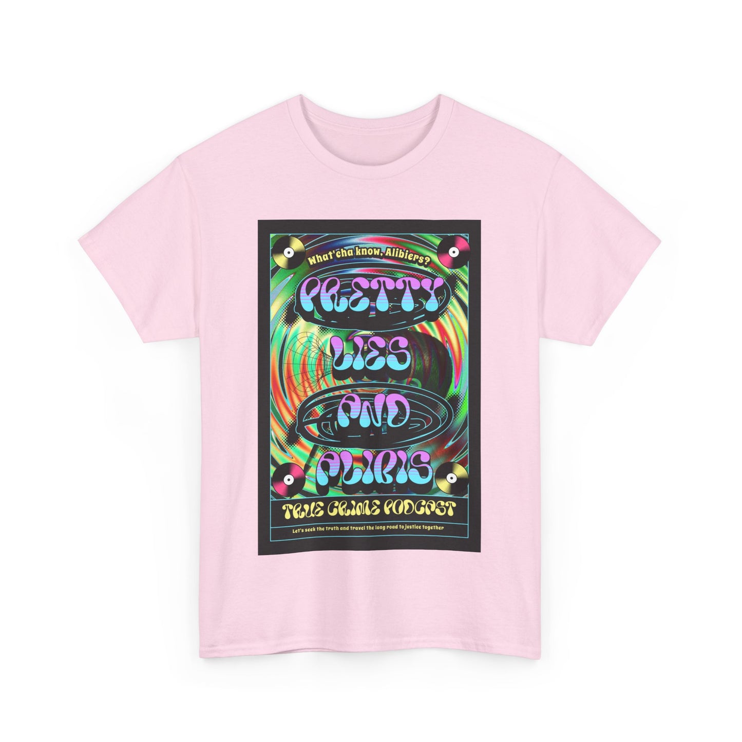 Hippie Pretty Lies Unisex Heavy Cotton Tee