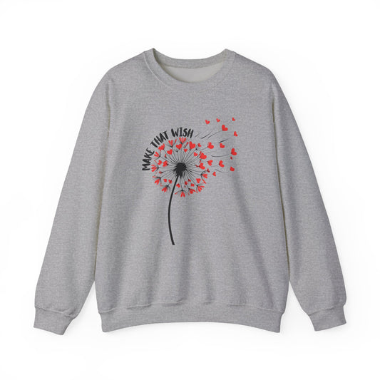 NEW Make That Wish Dandelion Sweatshirt – New Fun Shirt