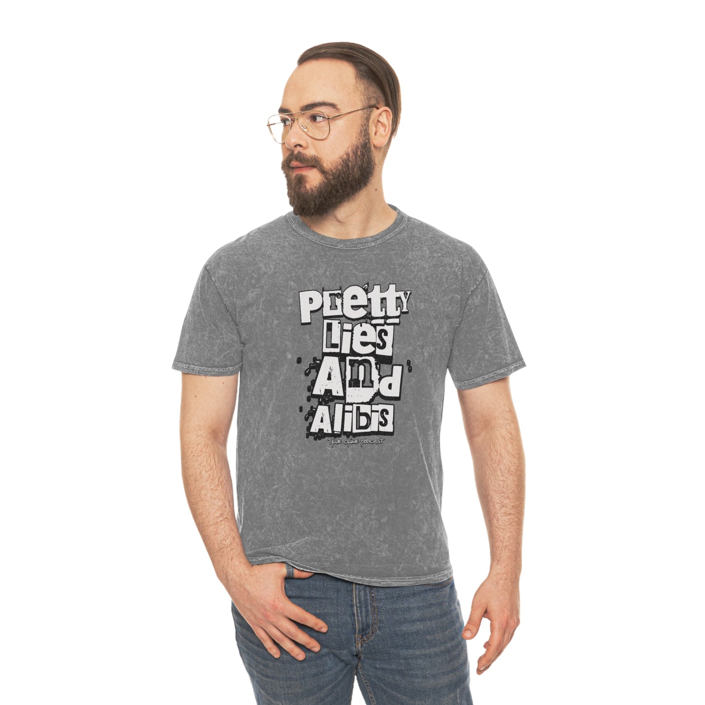 Pretty Lies And Alibis Ransom Unisex Mineral Wash T-Shirt - Pretty Lies And Alibs Graphic Tee