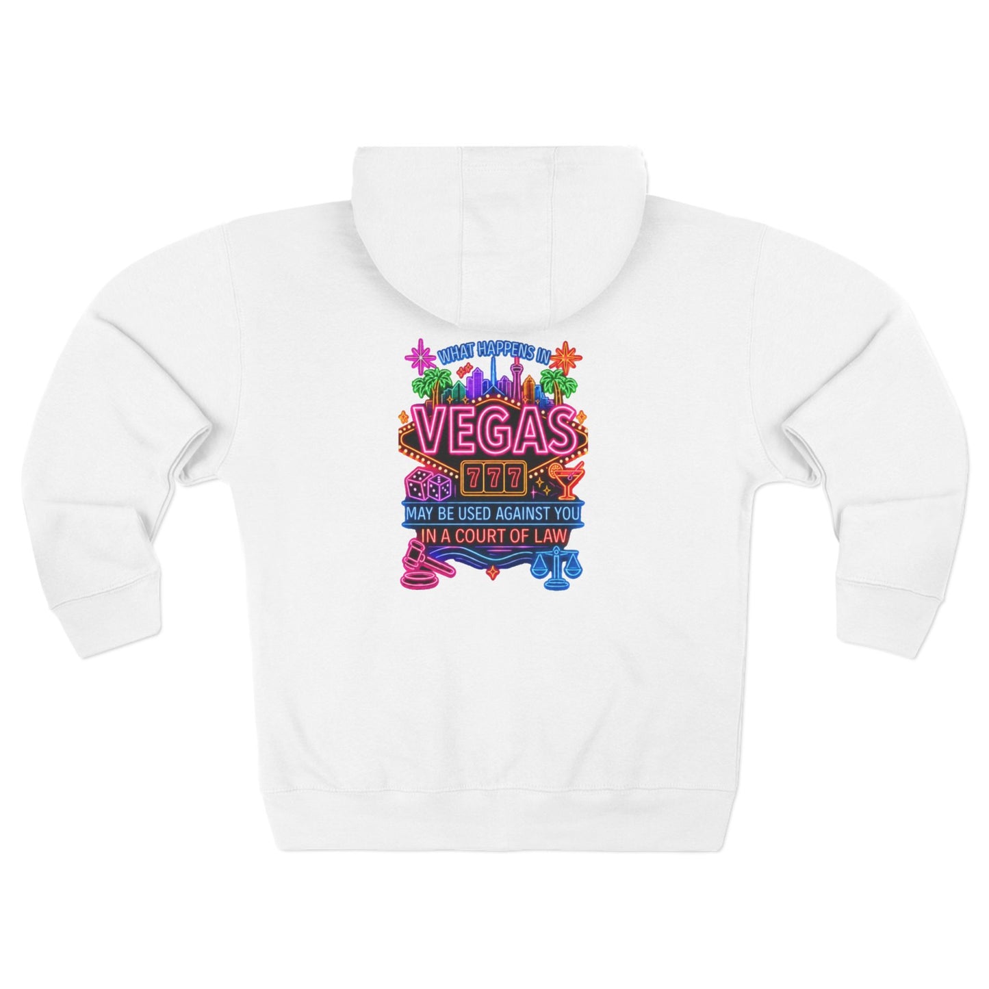 Las Vegas Neon "What Happens In Vegas" Crime Con 26' (Design 2) Hoodie