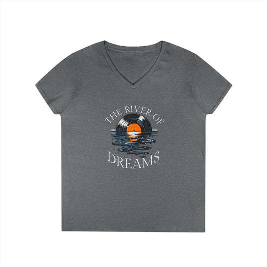 River of Dreams V-Neck T-Shirt - Lyrics - New 2025