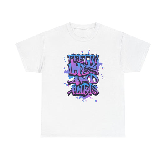 NEW! Pretty Lies Retro Unisex Heavy Cotton Tee