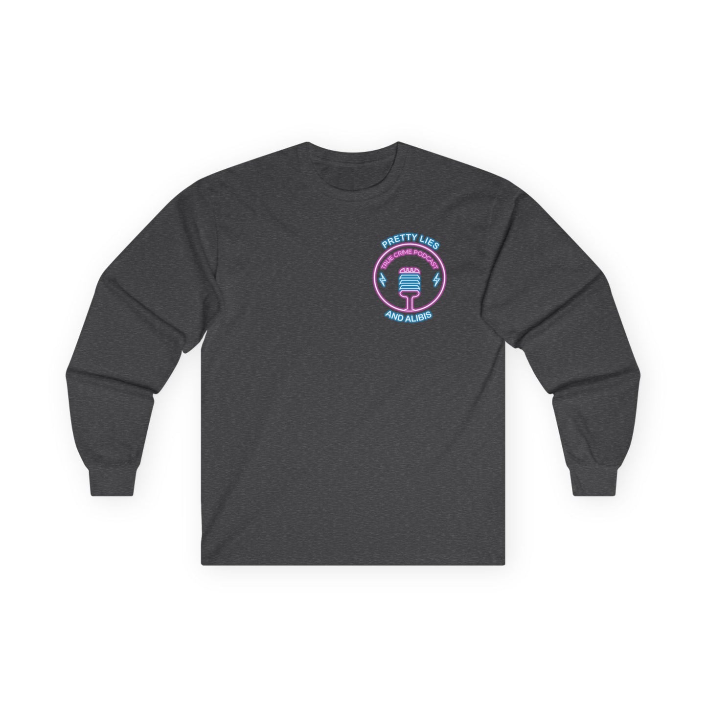 Long Sleeve Tee — "Stack Chips Not Charges" Crime Con 26'