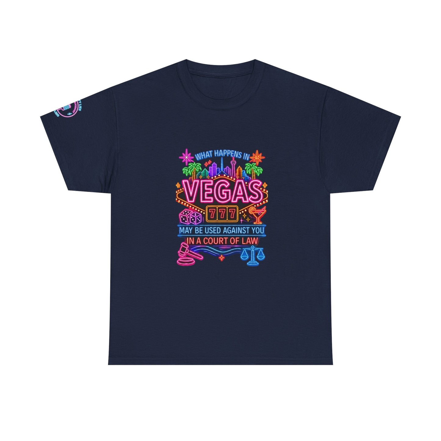 Retro Las Vegas Crime Con 26' "Vegas" Tee (Design 2)