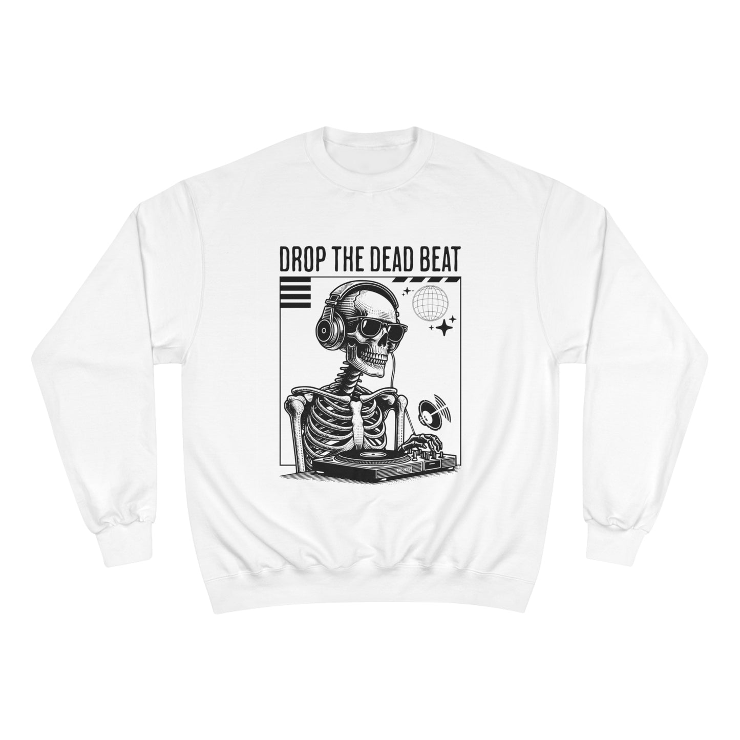 Halloween Drop The Dead Beat Champion Sweatshirt