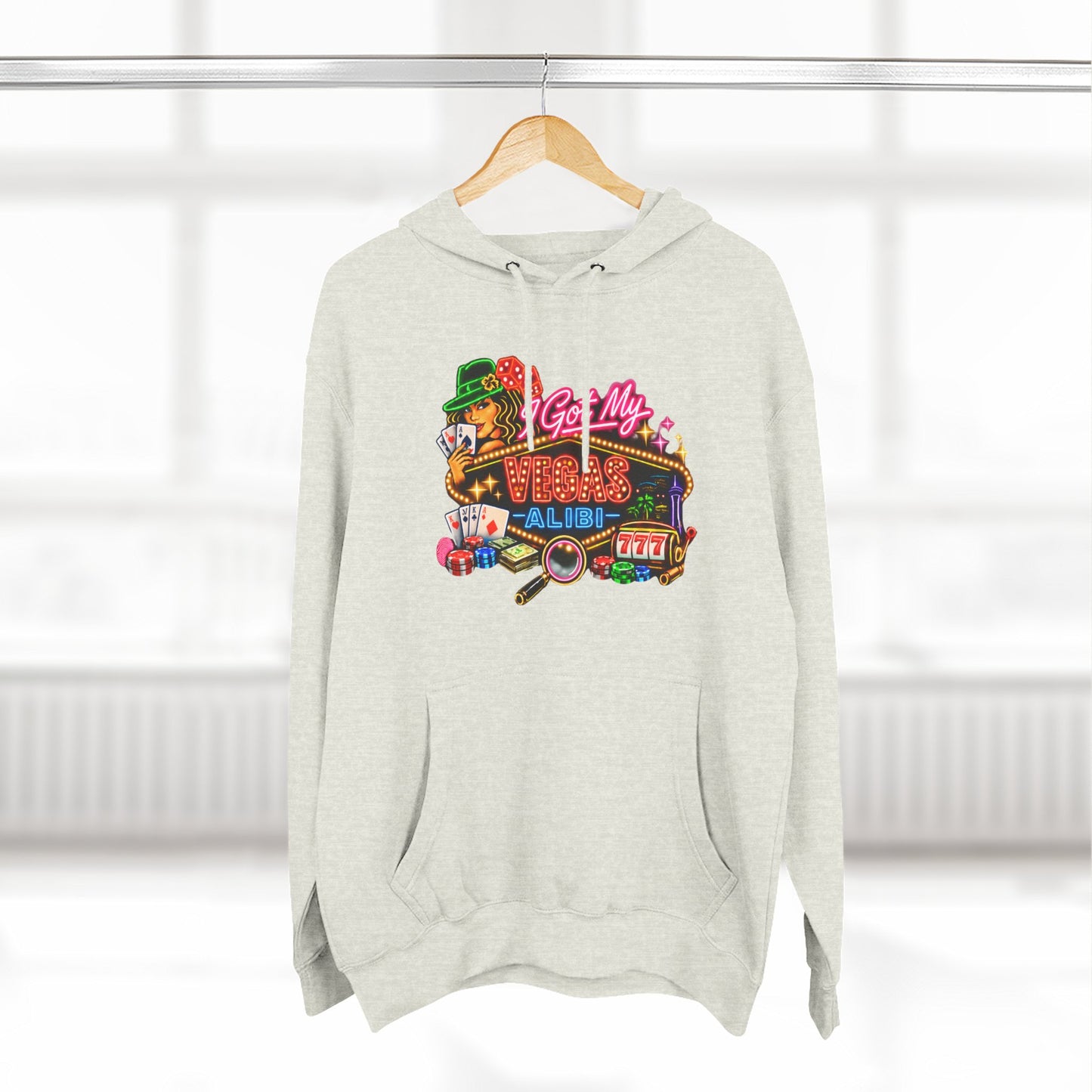Hoodie — 'I Got My Vegas Alibi' (No Logo)