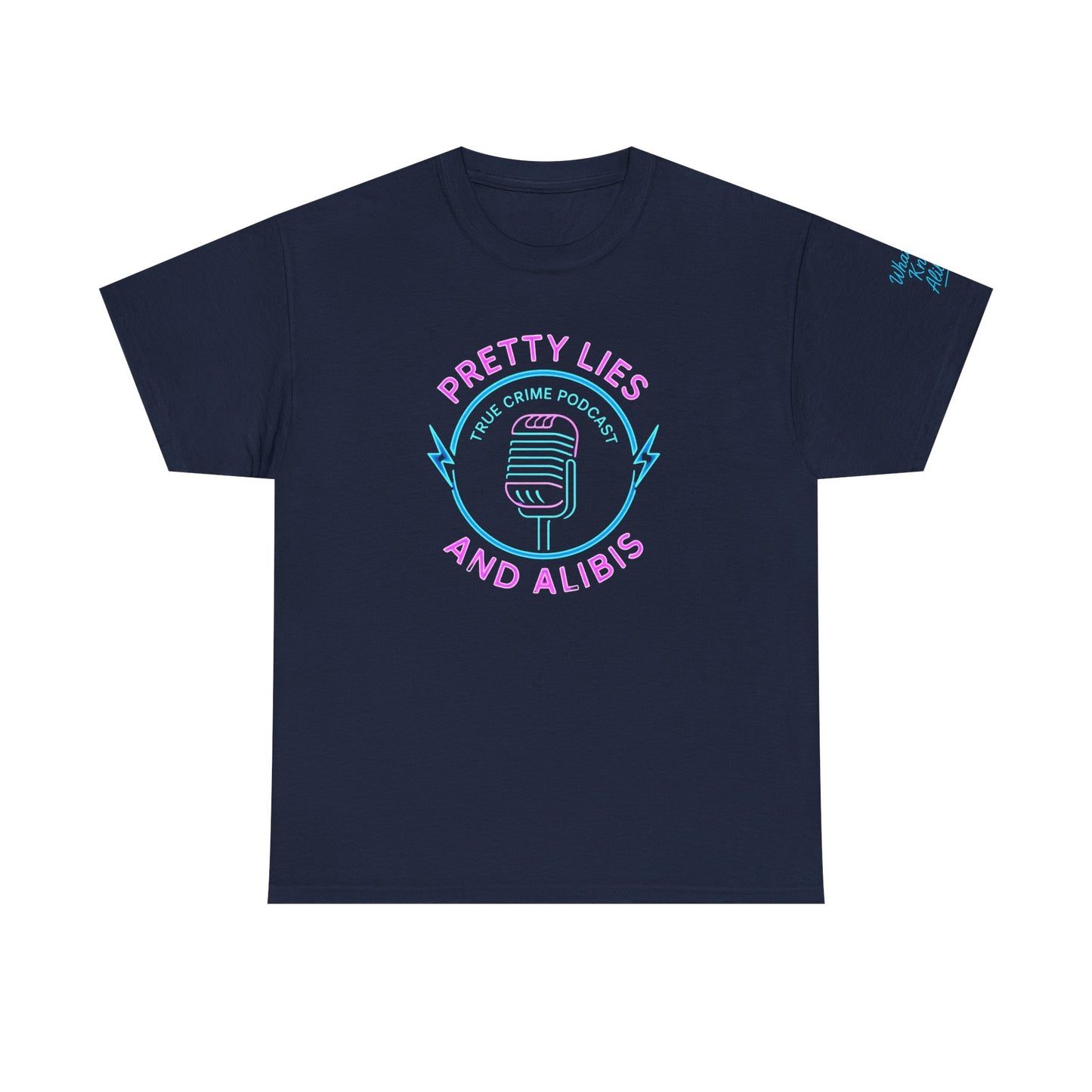 Pretty Lies and Alibis Podcast Unisex Tee | New 2025