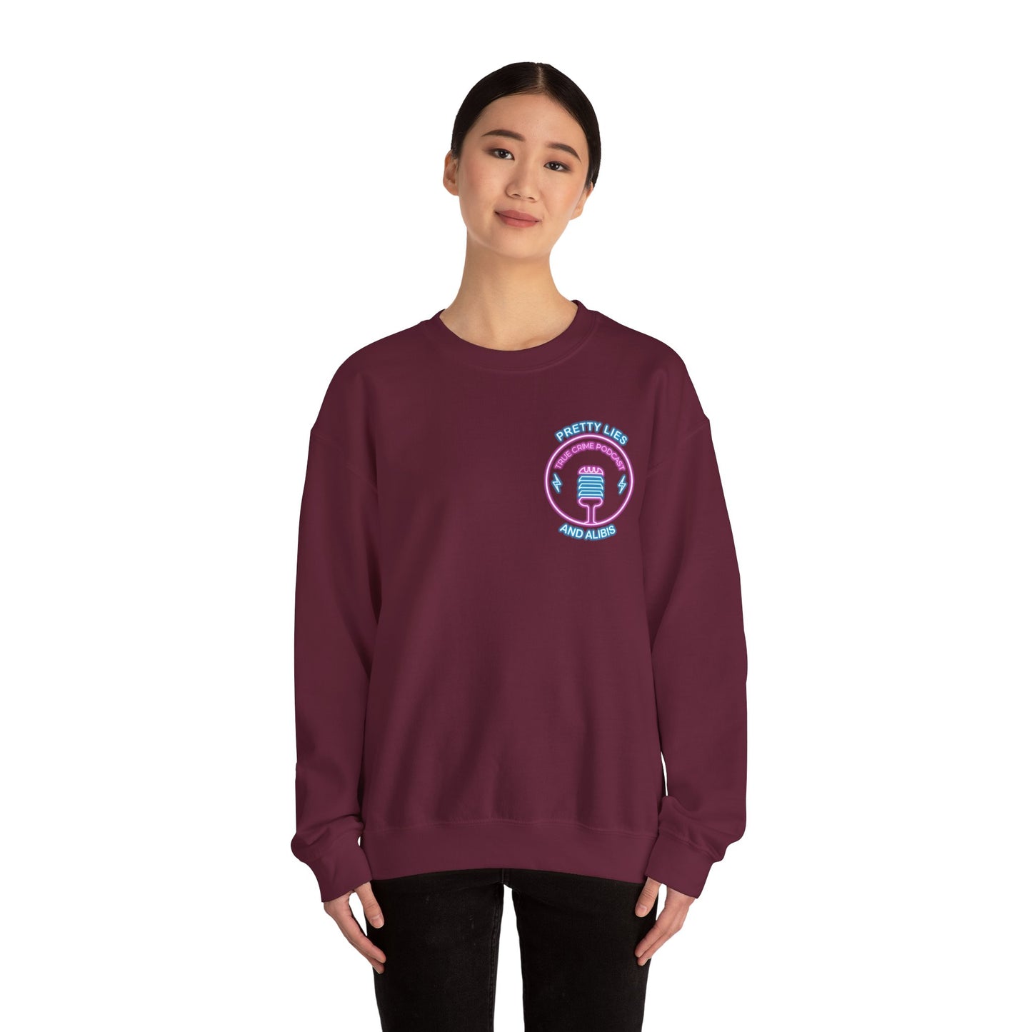 Vegas Baby Crewneck Sweatshirt — Crime Con 26'