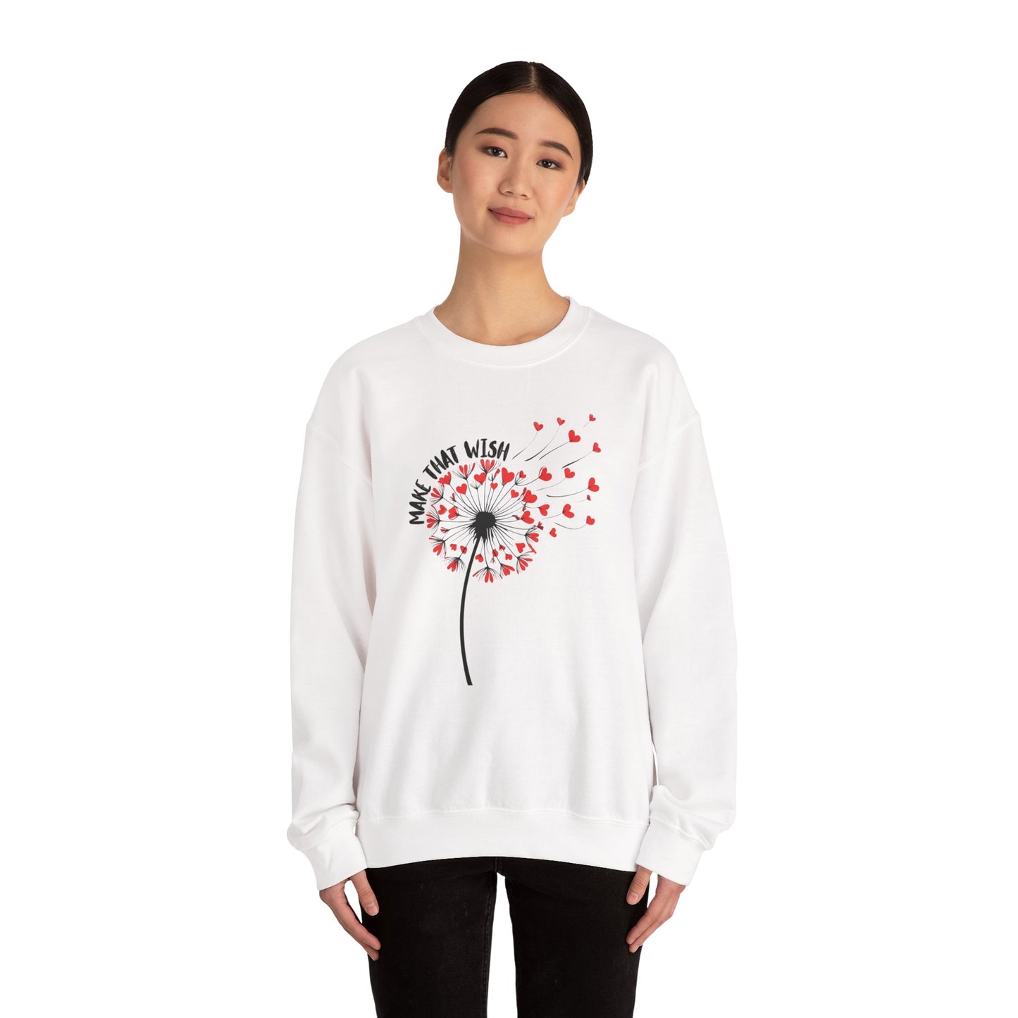 NEW Make That Wish Dandelion Sweatshirt – New Fun Shirt