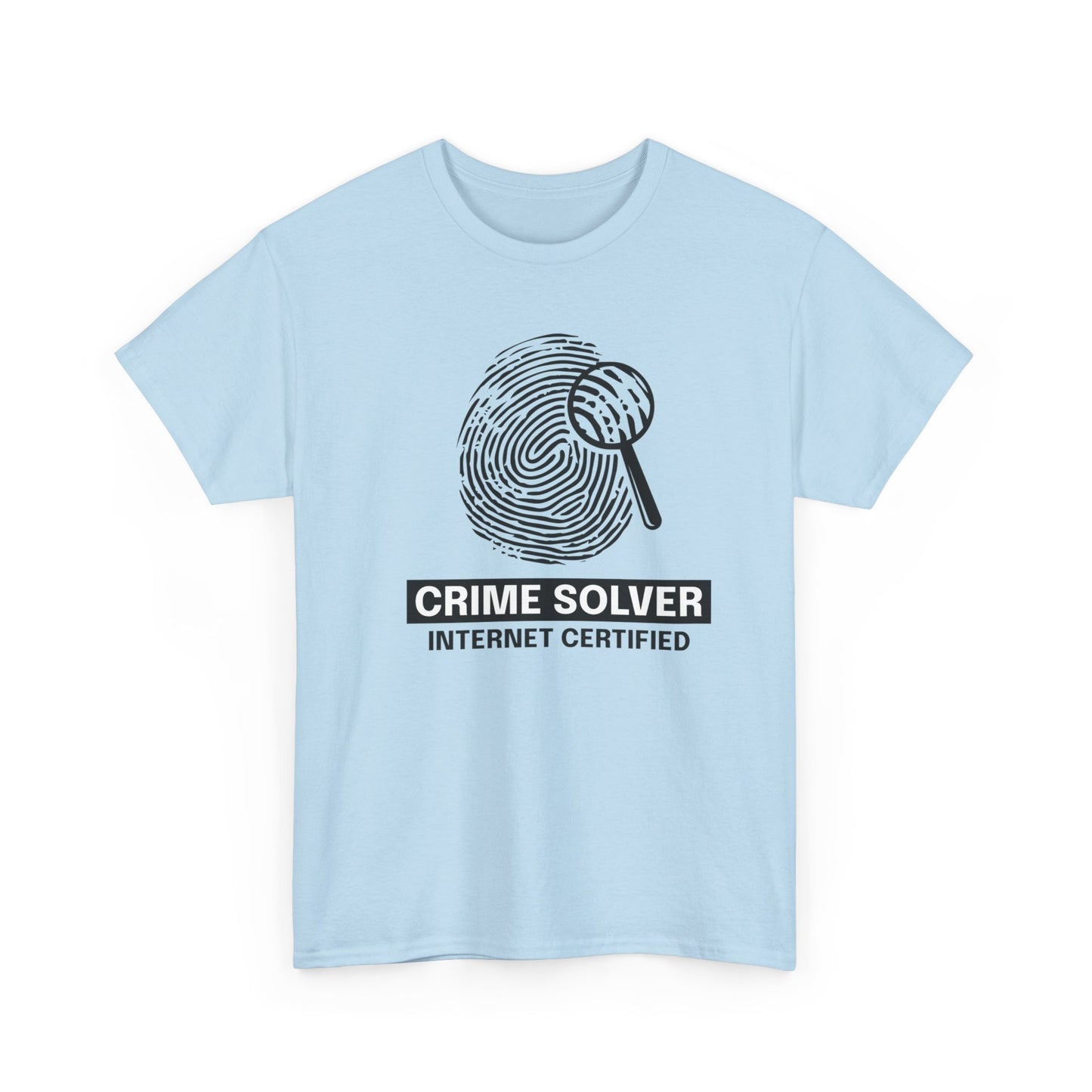 Crime Solver Unisex Heavy Cotton Tee