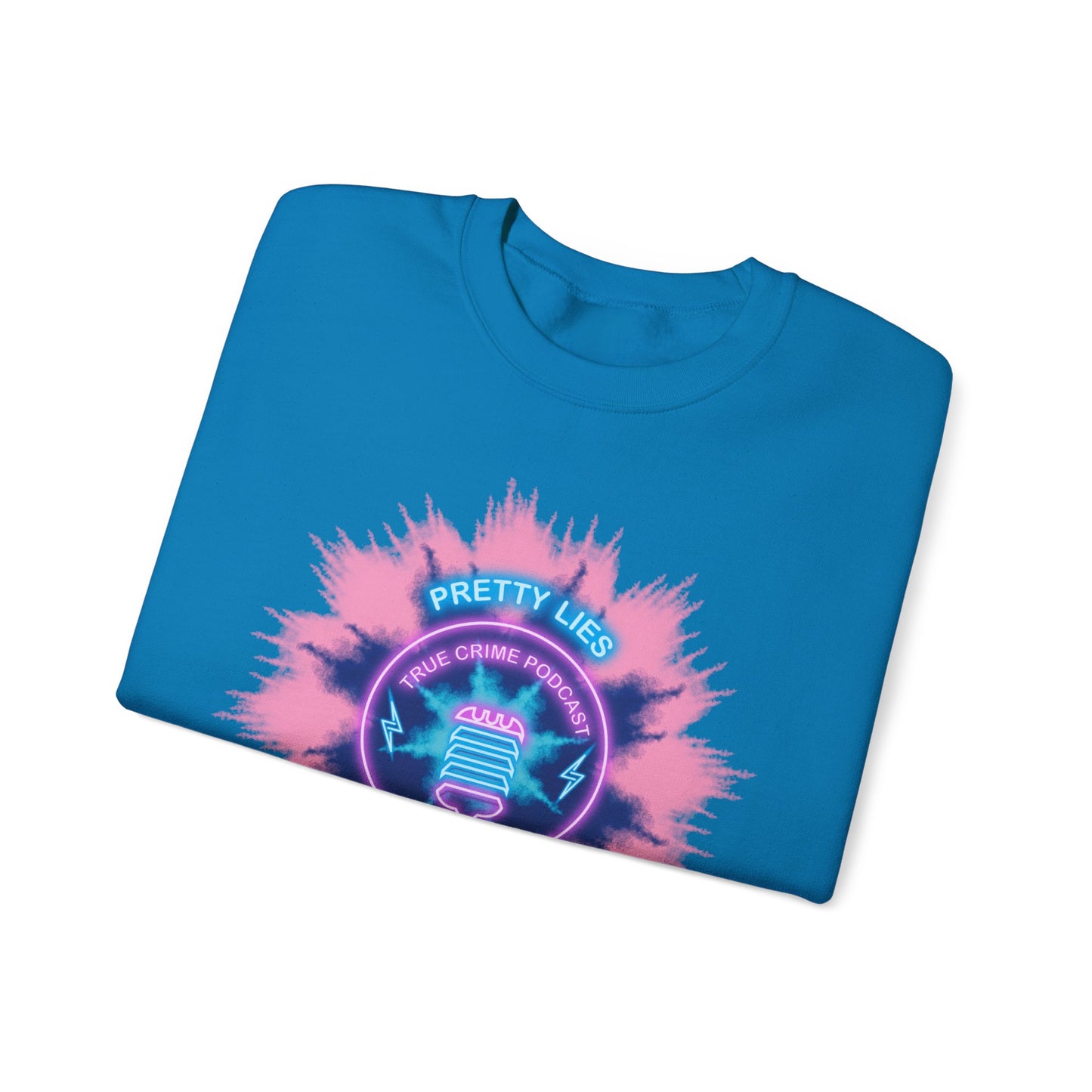 Tie Dye Burst Unisex Heavy Blend™ Crewneck Sweatshirt