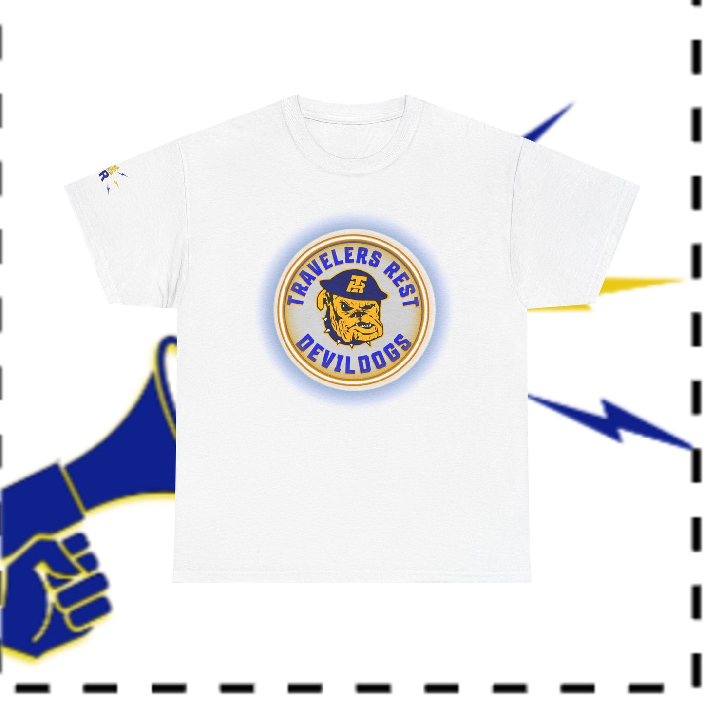 TRHS School Spirit Glow Shirt - GO DEVILDOGS