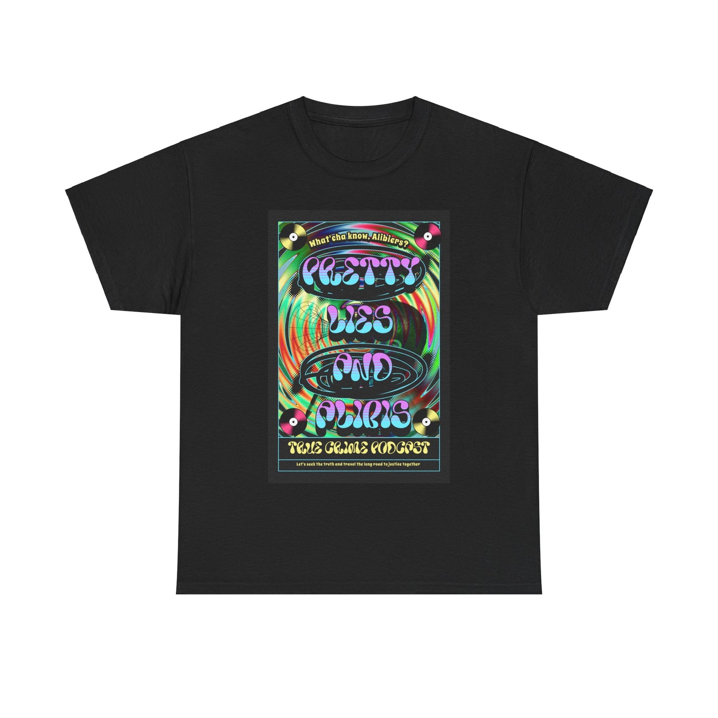 Hippie Pretty Lies Unisex Heavy Cotton Tee