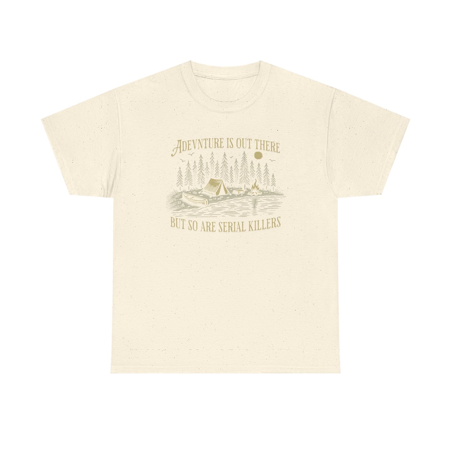 New! Adventure Is Out There Unisex Heavy Cotton Tee