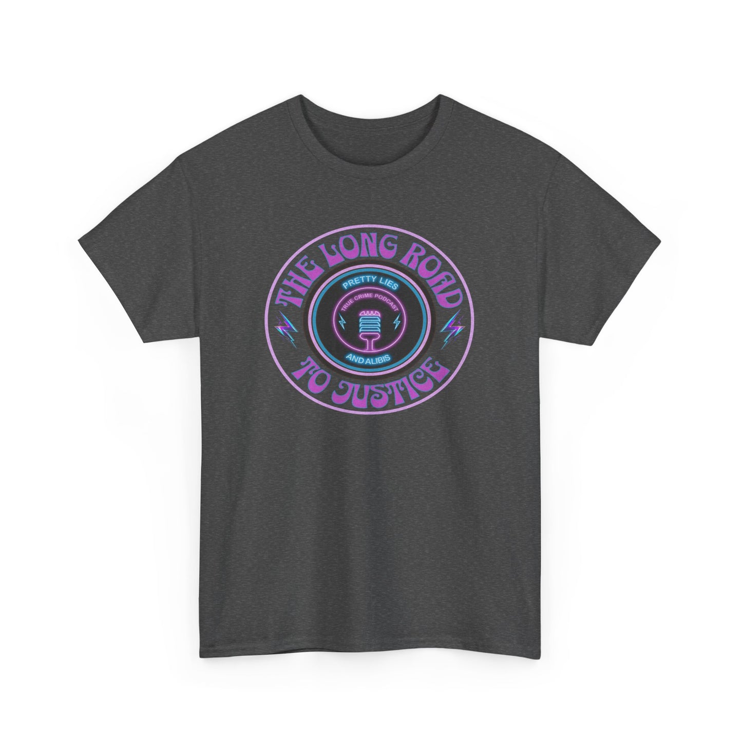 Long Road To Justice Unisex Heavy Cotton Tee