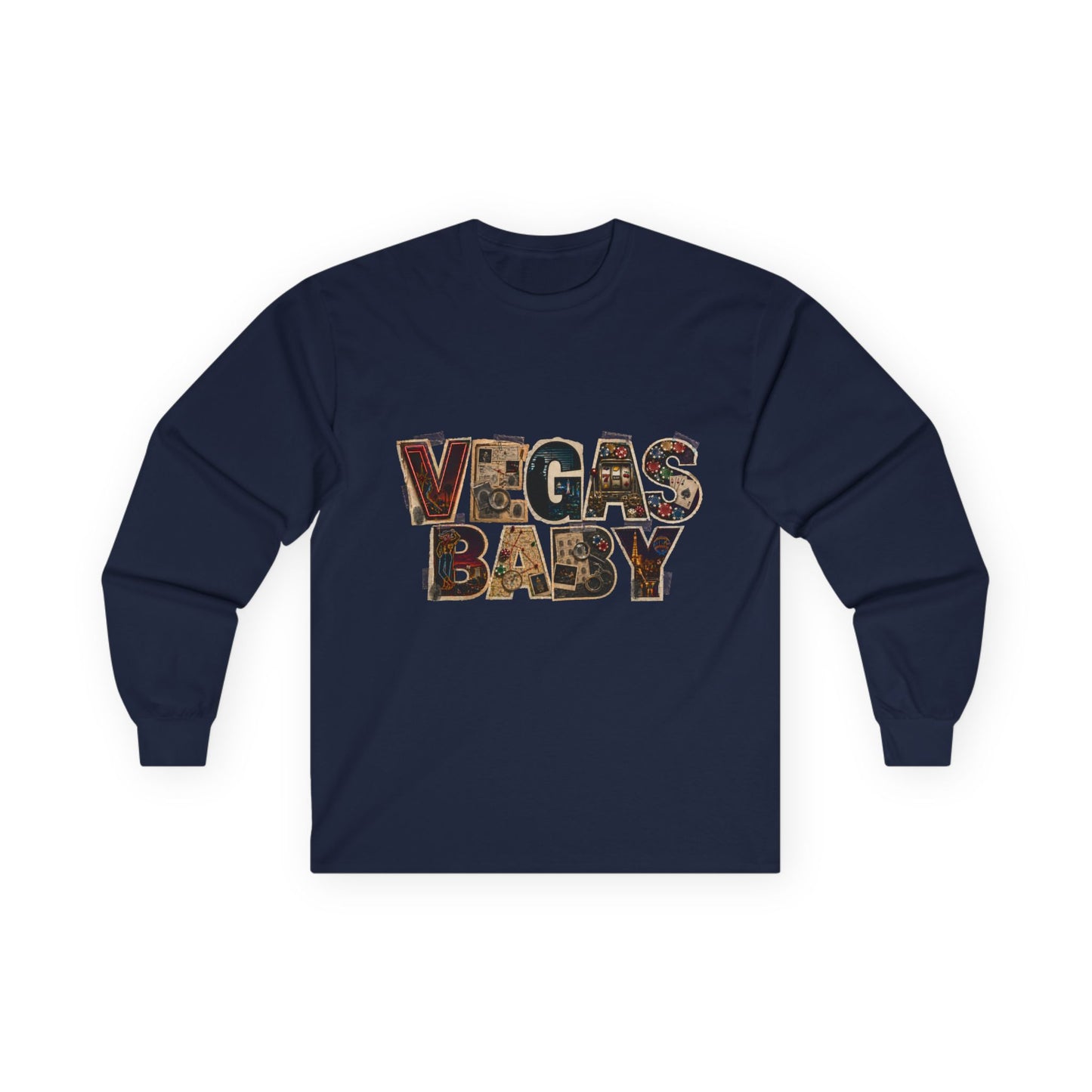 Ransom Vegas Baby Long Sleeve Tee - Crime Con 26' (No logo)