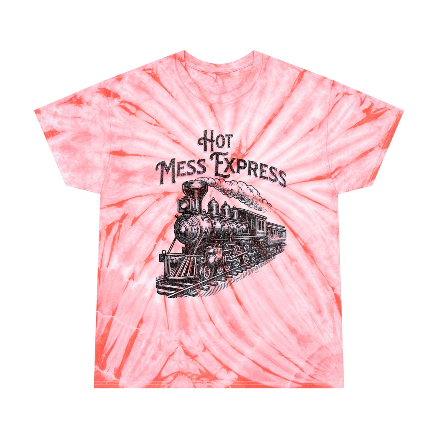 Hot Mess Express Tie-Dye Tee, Cyclone