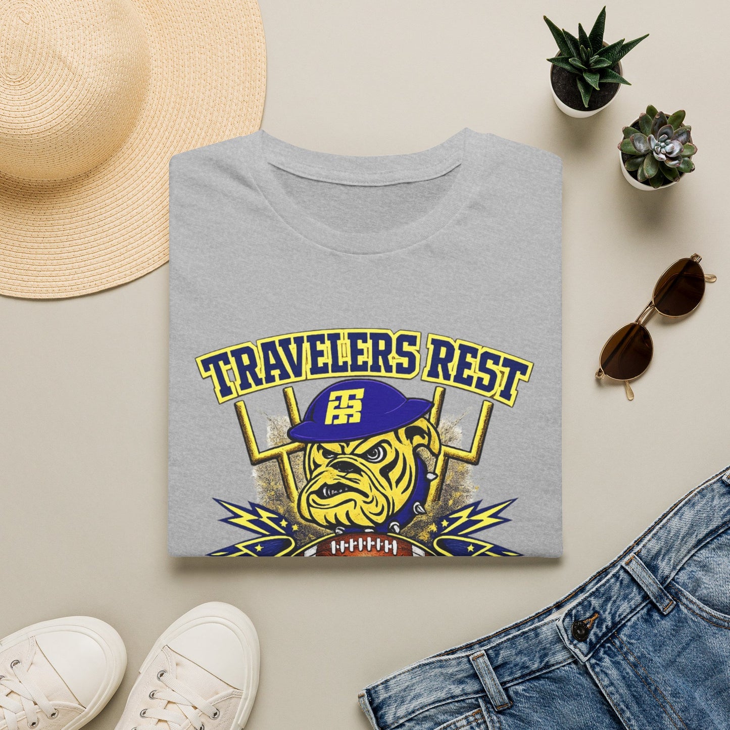 Travelers Rest Devildogs T-Shirt — TRhs Football Tee