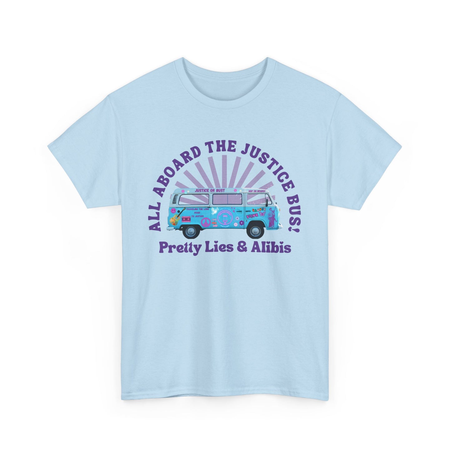 Justice Bus Unisex Heavy Cotton Tee