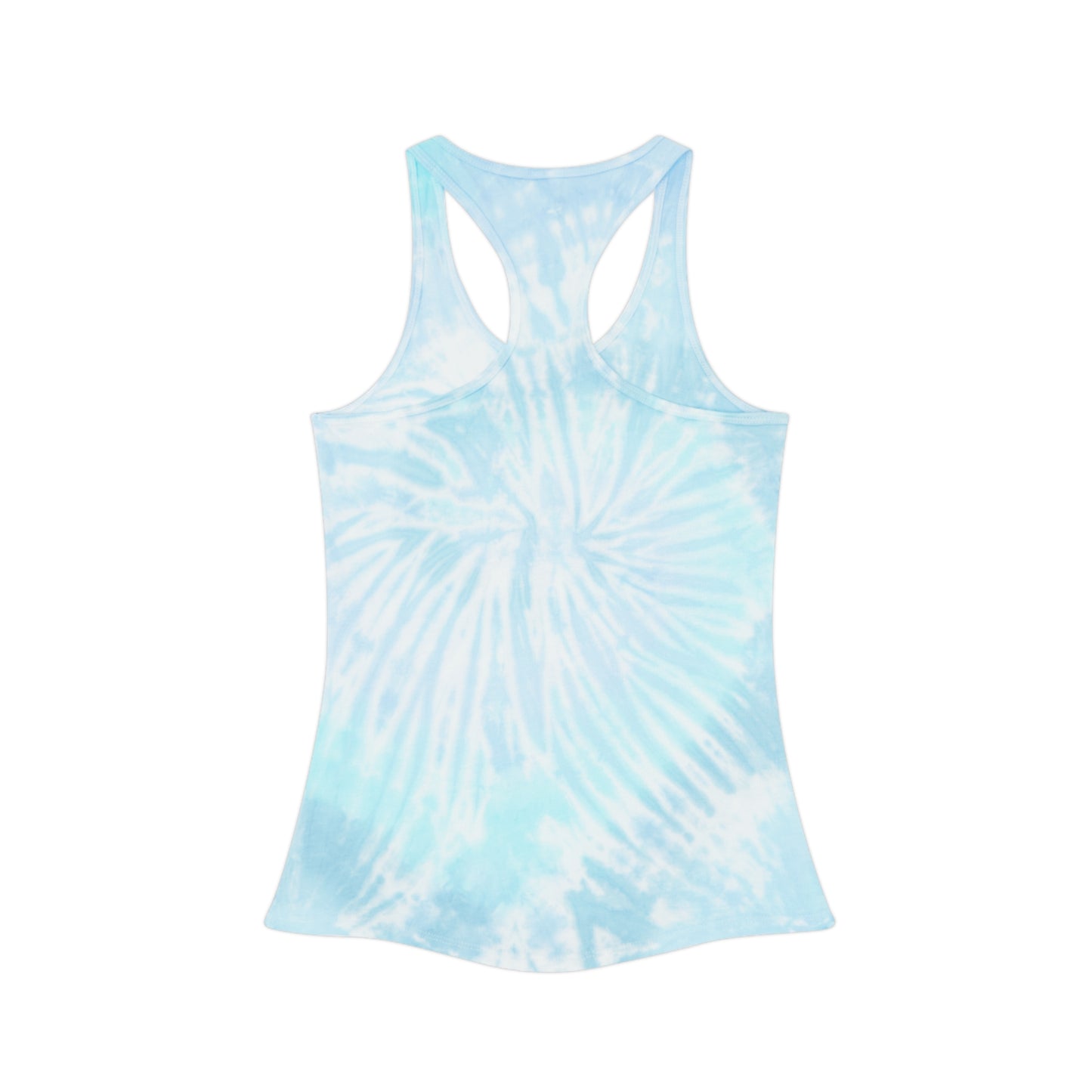 NEW - True Crime & Wine Tie-Dye Tank Top — "True Crime, A Little Wine, Bed by Nine" Racerback