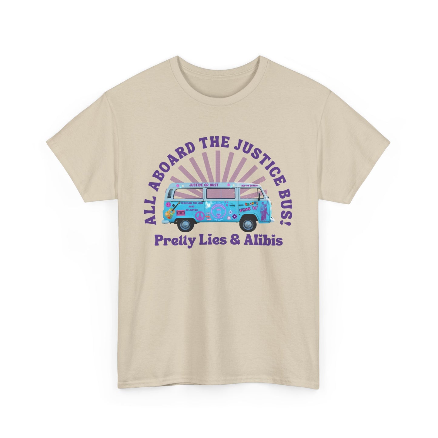 Justice Bus Unisex Heavy Cotton Tee