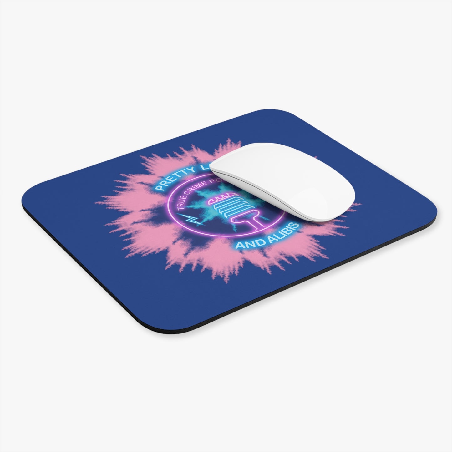 Tie Dye Burst Mouse Pad (Rectangle)