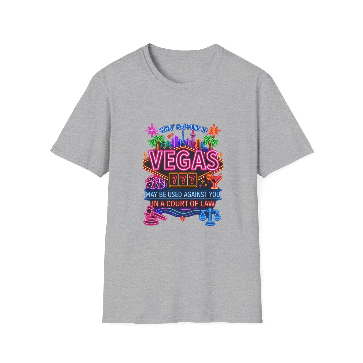"What Happens in Vegas" Graphic Tee (No Logo)