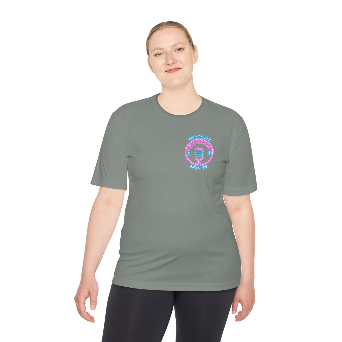 Moisture-Wicking Tee — "Stack Chips Not Charges" Crime Con 26'