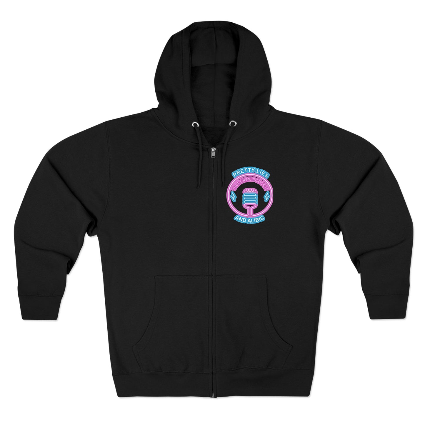 Unisex Zip Hoodie "Stack Chips Not Charges" Crime Con 26'