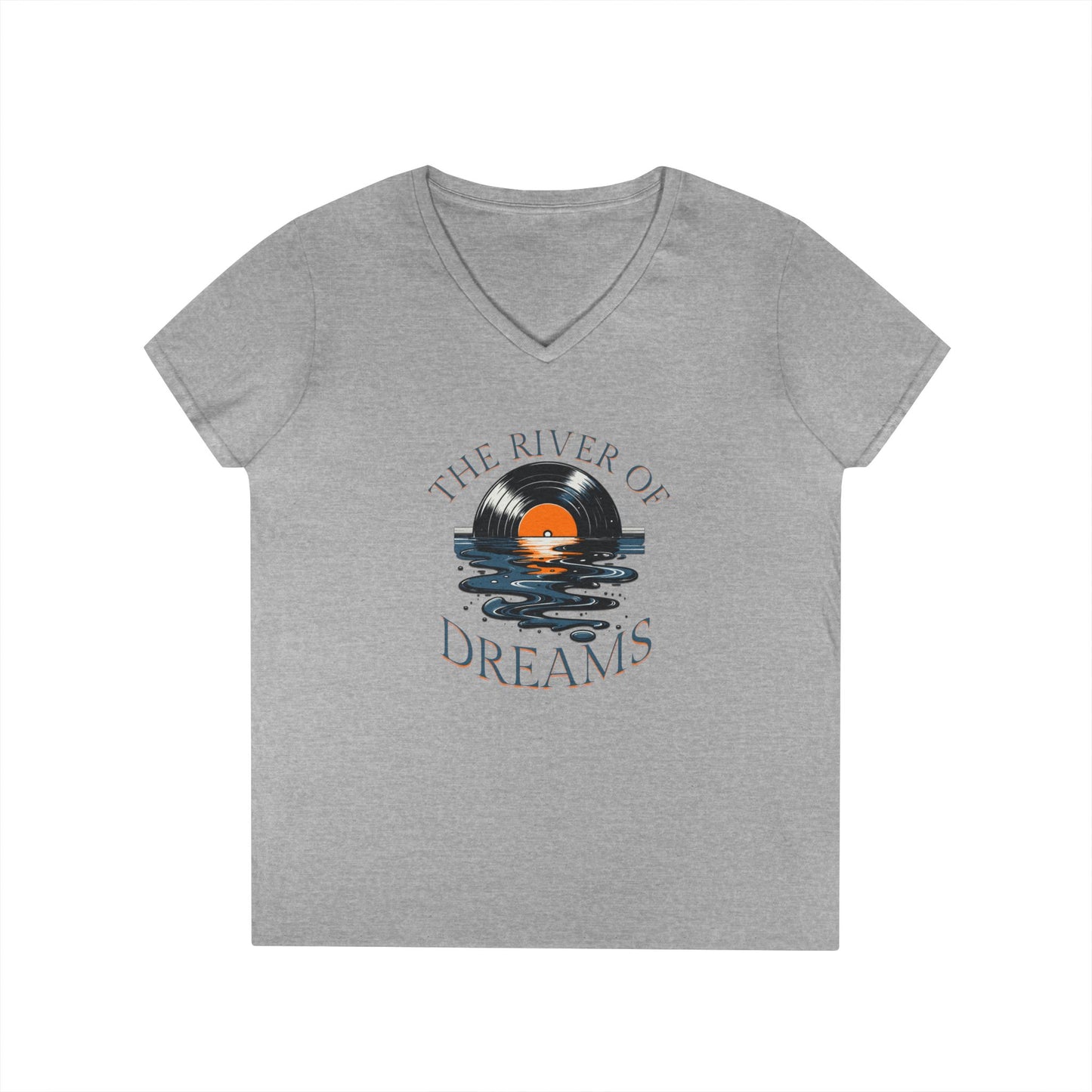River of Dreams V-Neck T-Shirt - Lyrics - New 2025