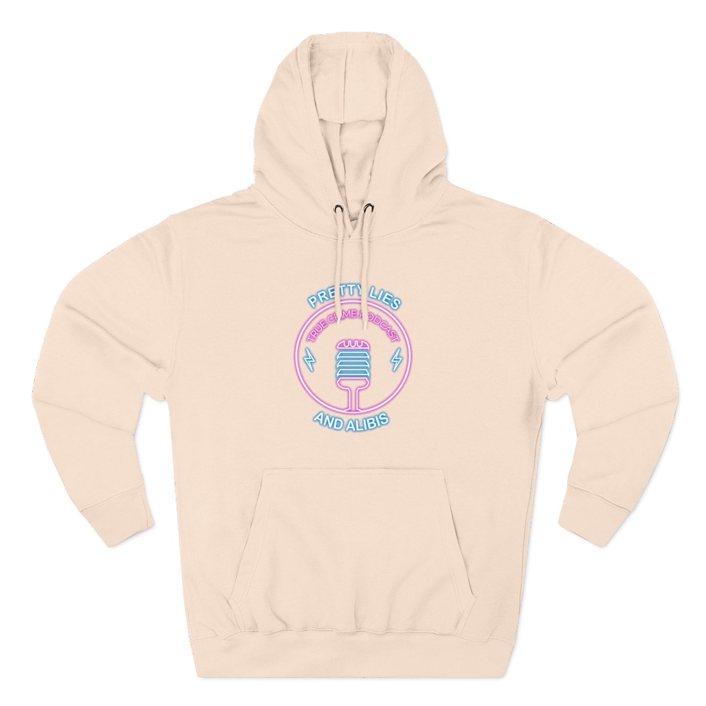 Retro Vegas Neon Hoodie — "What Happens In Vegas" (Design 2) Crime Con 26'