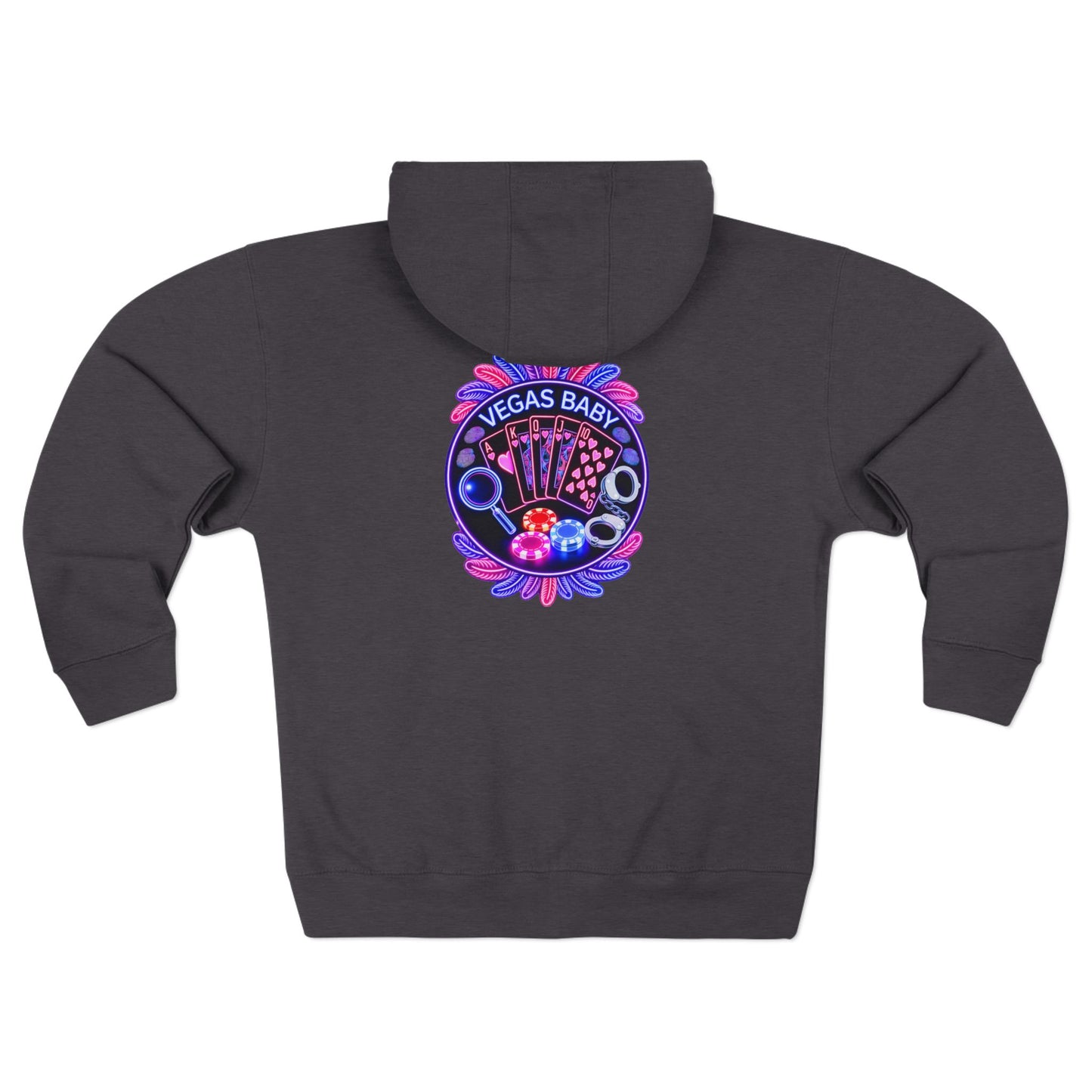 Vegas Baby Zip Hoodie — Crime Con 26'