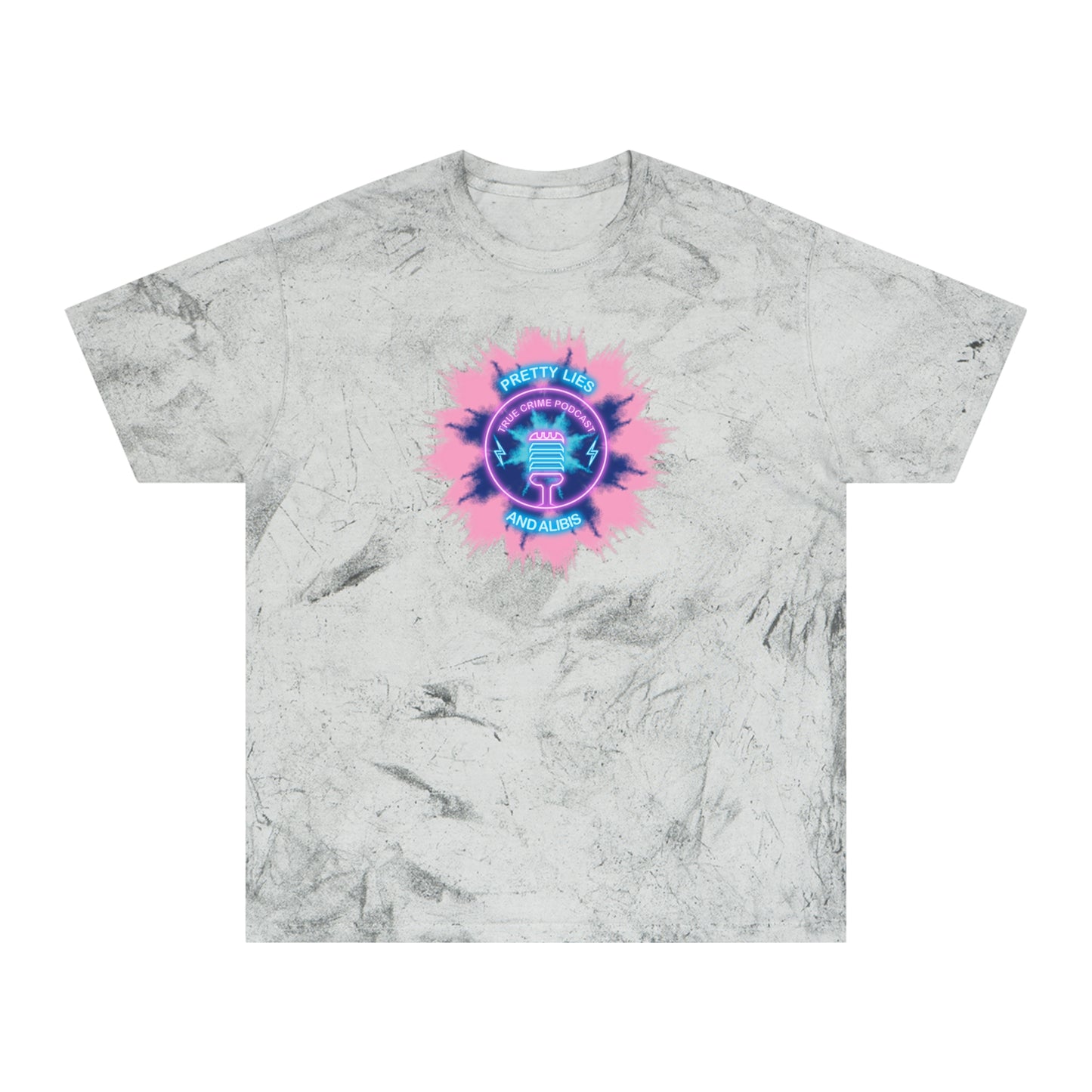 Faded Tie Dye Unisex Color Blast T-Shirt