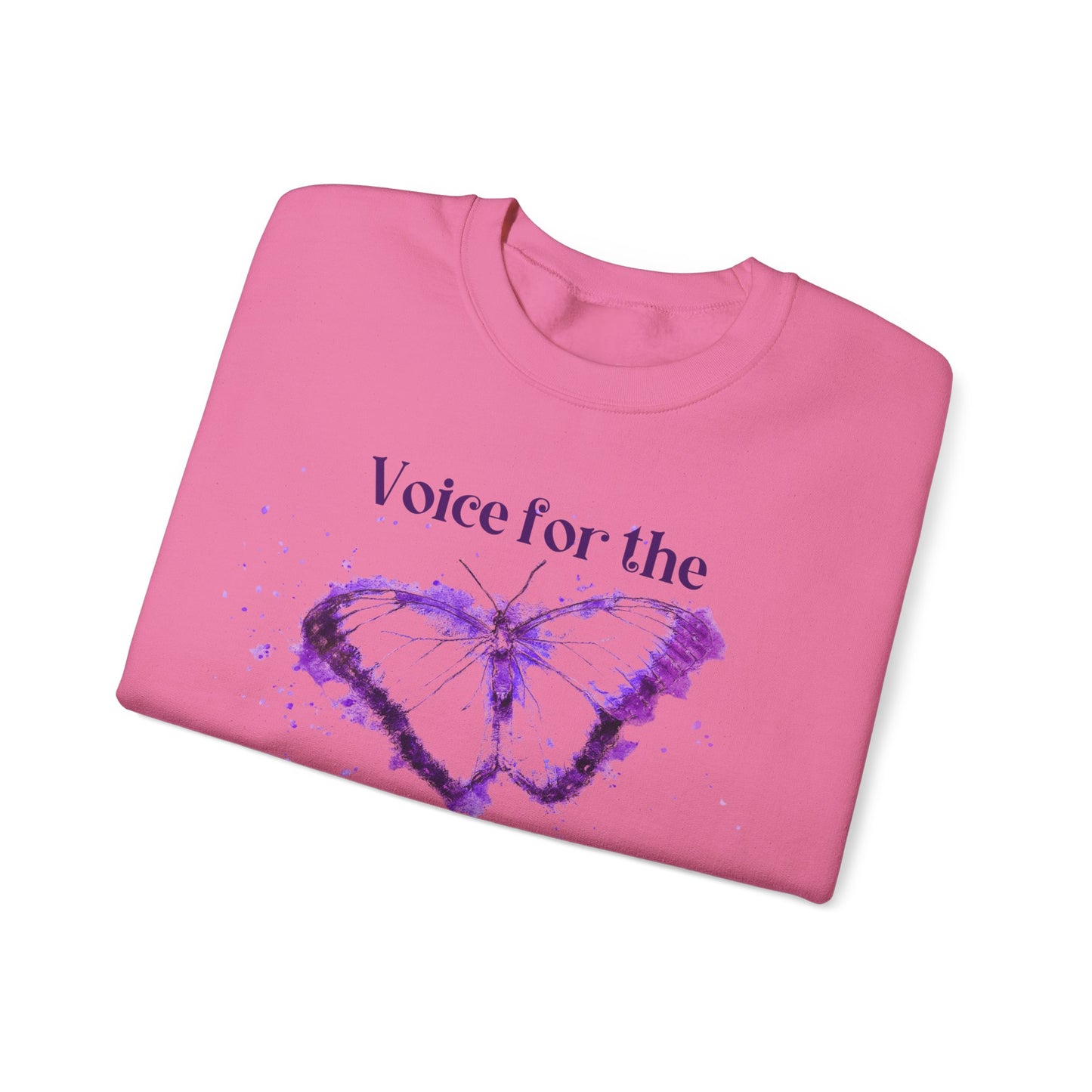 Voice For The Voiceless Unisex Heavy Blend™ Crewneck Sweatshirt