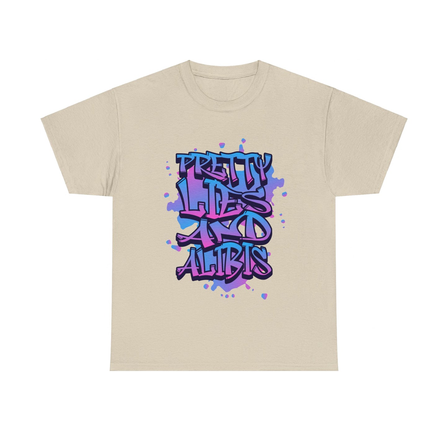 Pretty Lies Retro Unisex Heavy Cotton Tee