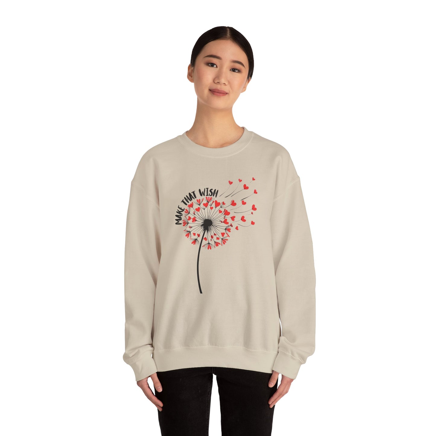 NEW Make That Wish Dandelion Sweatshirt – New Fun Shirt