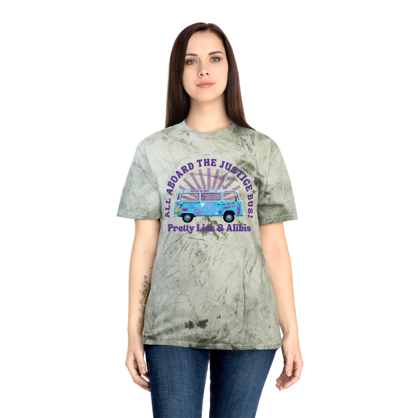 Justice Bus Unisex Color Blast T-Shirt