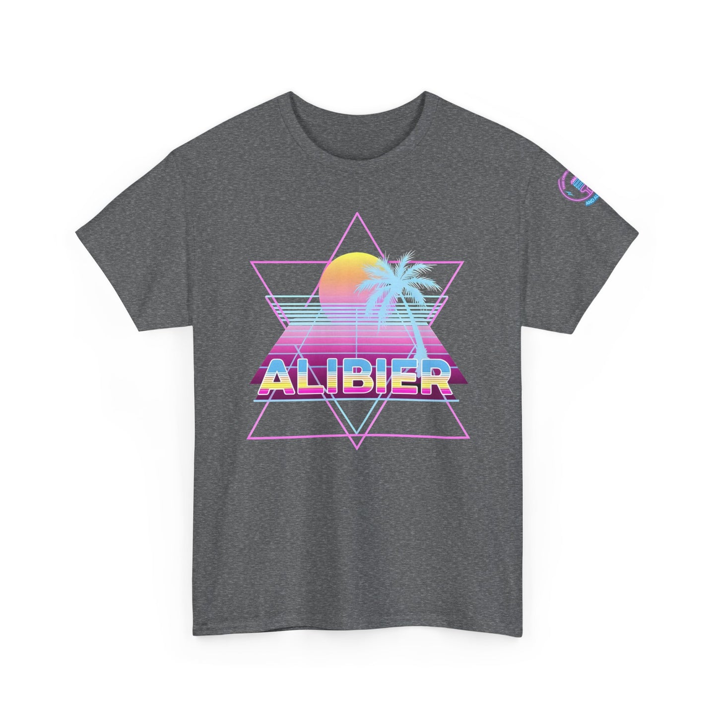Retro Alibier Unisex Heavy Cotton Tee - ALIBIER