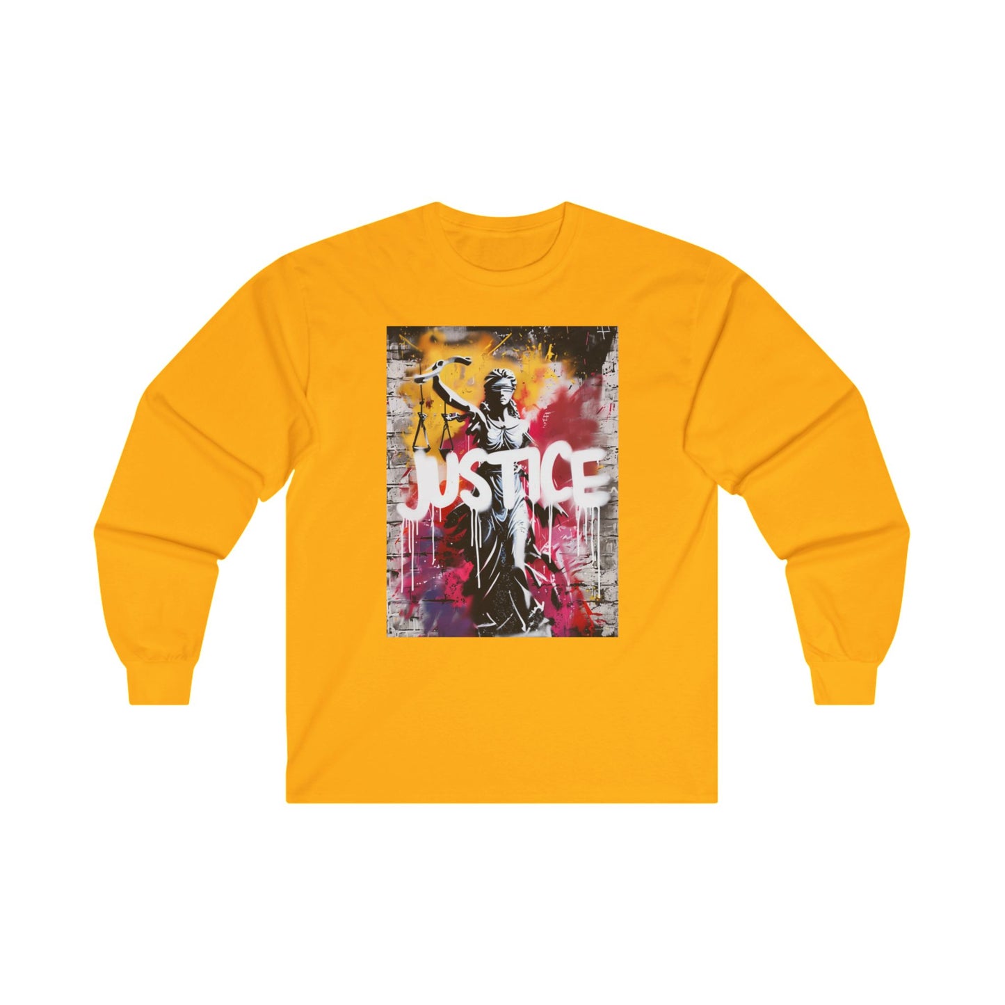 NEW~ Justice Graphic Long Sleeve Tee – Unisex