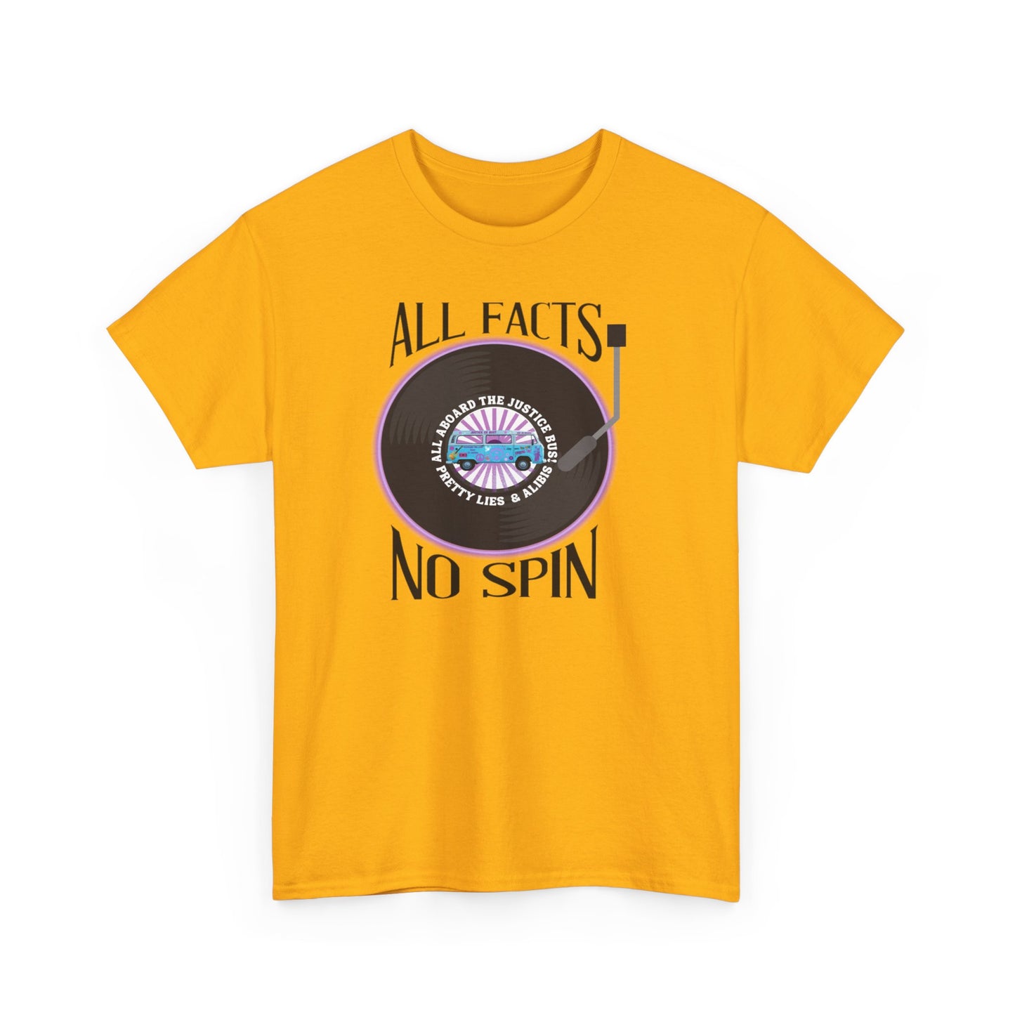 All Facts No Spin Unisex Heavy Cotton Tee